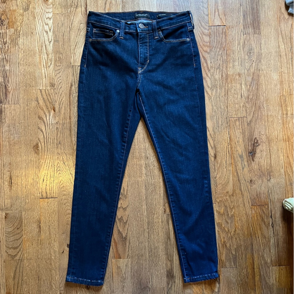 Banana Republic Women's Skinny Jeans in Deep Blue Womens 25s